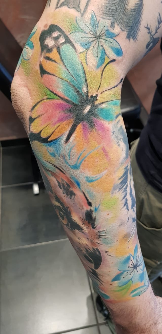 Különböző stílusú tetoválás a Pinker Tattoo galériából